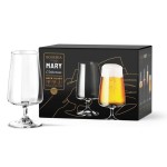 Zestaw 6 kieliszków do piwa  380 ml Mary Bohemia Prestige