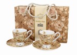 2 Filiżanki espresso ENGLISH ROSES CREAM - Golden Line