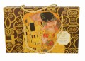2 Filiżanki ze spodkami KISS BROWN by KLIMT - Golden Line 5902693948124