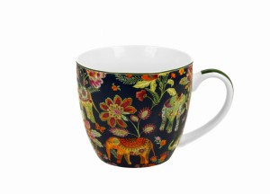 Kubek w koszyczku 460 ml ANKUR BLUE