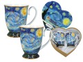 Kpl. 2 kubków w sercu - V. van Gogh, Gwiaździsta noc (CARMANI) 5907580060958
