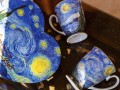 Kpl. 2 kubków w sercu - V. van Gogh, Gwiaździsta noc (CARMANI) 5907580060958