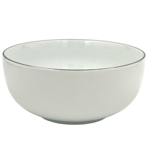 Bogucice Salaterka okrągła 23,5 cm Base Platin 5903517116767