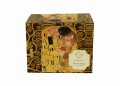 Duo Kubek na stopce KISS BROWN inspired by KLIMT - Golden Line 5902693948155