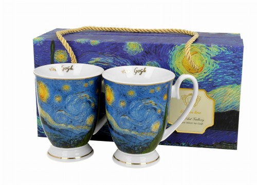 Duo 2 kubki royal STARRY NIGHT - Golden Line 5902693947820