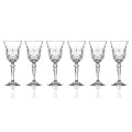 Zestaw kieliszków 270 ml 6 szt wino czerwone Melodia RCR 8007815256525