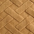Koc z mikrofibry miękki ciepły puszysty CARO 200x220 miodowy 5903571653604