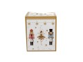 Kubek świąteczny z zaparzaczem porcelanowy Christmas Ballerina 5902693951148