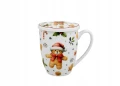 Kubek świąteczny z zaparzaczem porcelanowy Christmas Cuties 5902693951025