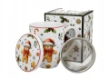 Kubek świąteczny z zaparzaczem porcelanowy Christmas Cuties 5902693951025