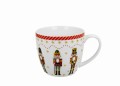 Kubek świąteczny porcelanowy w koszyczku Christmas Nutcracker 5902693951230