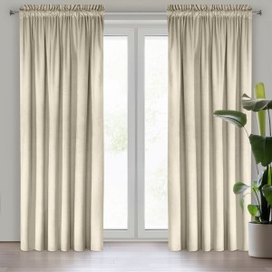 Zasłona zaciemniająca taśma Melanie Kremowy