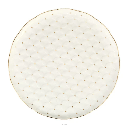 Villa Italia Talerz do ciasta porcelanowy 32 cm ALEXIA 5901568480806