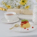 Villa Italia Talerzyk deserowy porcelanowy 19 cm ALEXIA 5901568480813