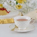 Villa Italia Filiżanka do herbaty porcelanowa 200 ml ALEXIA 5901568480820