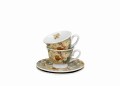 Duo 2 Filiżanki espresso royal PEONY WHITE 5902693950073