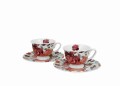 Duo 2 Filiżanki espresso royal SPRING ROSE 5902693949985