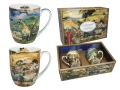 Kpl. 2 kubków - V. van Gogh, Chaty kryte strzechą (CARMANI) 5905450809225