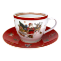 Cicha Noc Filiżanka Cappuccino ze spodkiem 320 ml 5903517120870