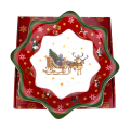 Cicha Noc Patera gwiazda 25 cm red 5903517113292