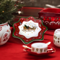 Cicha Noc Patera gwiazda 25 cm red 5903517113292