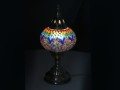 Lampa stołowa - klosz pojedynczy, wielokolorowy