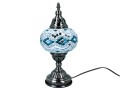 Lampa stołowa - klosz pojedynczy, wielokolorowy