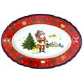 Cicha Noc Półmisek owalny 32 cm red 5903517104450