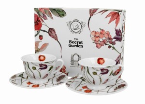 Duo 2 Filiżanki espresso royal FLOWER MEAD