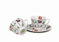 Duo 2 Filiżanki espresso royal FLOWER MEAD 5902693949572