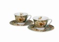 Duo 2 Filiżanki espresso royal PEONY BLUE 5902693949657
