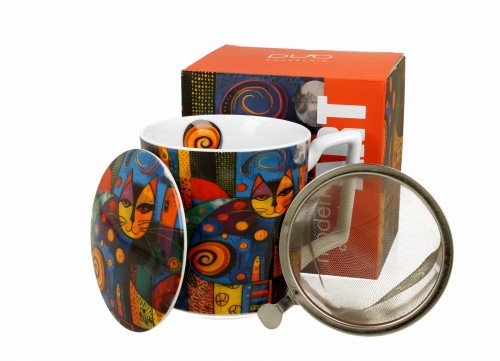 Kubek z zaparzaczem MODERN - CAT 5902693954576