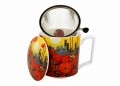 Kubek z zaparzaczem MODERN - POPPIES 5902693954668