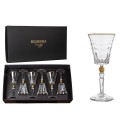 Zestaw 6 kieliszków do wina 260 ml Conte Gold Prestige 5904121802770