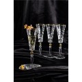 Zestaw 6 kieliszków do szampana 170 ml Conte Gold Prestige 5904121802787