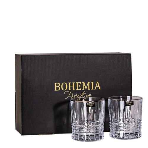 Zestaw 6 szklanek Perfecto Platin Bohemia Prestige 5904121802879