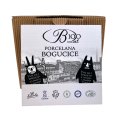 Kubek porcelanowy BEBOK Gold czarny Bogucice Jigg 400 ml 5903517120436