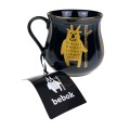 Szolka Kubek porcelanowy BEBOK Gold czarny Bogucice 500 ml 5903517120429