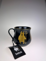 Szolka Kubek porcelanowy BEBOK Gold czarny Bogucice 500 ml 5903517120429