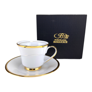 Filiżanka ze spodkiem Oxford Gold Bogucice