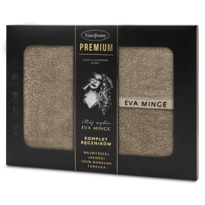 EVA MINGE Komplet 3 ręczników Venus Beż