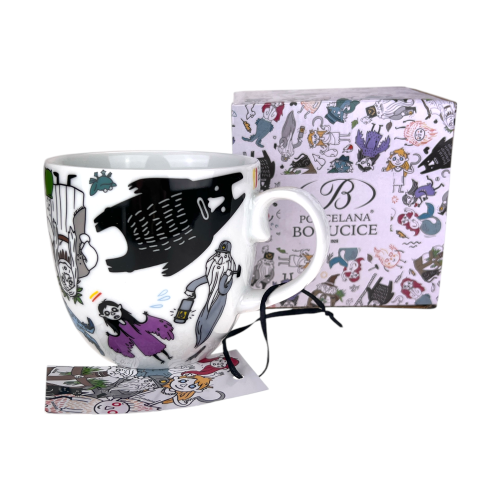 Kubek porcelanowy BEBOKI i Inni Bogucice 450 ml 903517118778