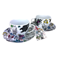 Zestaw 2 Filiżanek porcelanowych BEBOKI i Inni Bogucice 320 ml 5903517118877