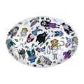 Półmisek owalny porcelanowy 36 cm BEBOKI I INNI Bogucice 5903517118839