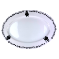 Półmisek owalny porcelanowy 36 cm BEBOK Bogucice 5903517118419