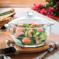 Luminarc szklana waza 2,5L Granity hartowana z pokrywką 0883314783674