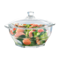 Luminarc szklana waza 2,5L Granity hartowana z pokrywką 0883314783674