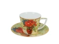CARMANI Kpl. filiżanka i kubek - V. van Gogh, Czerwone maki i stokrotki 5905450817756