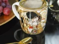 Kubek w puszce - G. Klimt. Pocałunek - kremowe tło (CARMANI) 5907580060798