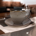 Alumina Bogucice Cottage Cappuccino Filiżanka ze spodkiem 300 ml 5903517122928